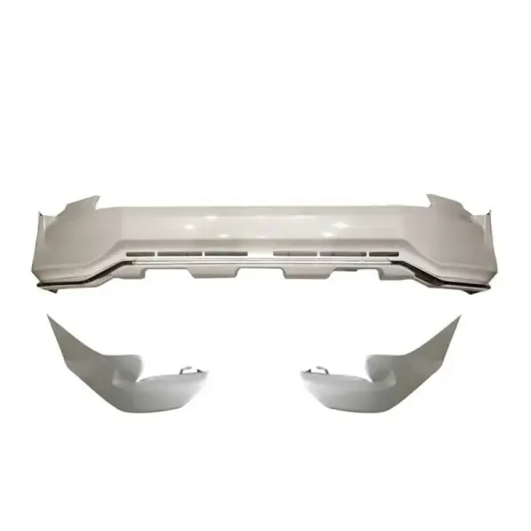 Front Bumper Lip Splitter Bodykit A CC-5451 Compatible With Toyota Land Cruiser Prado Fj150 2018
