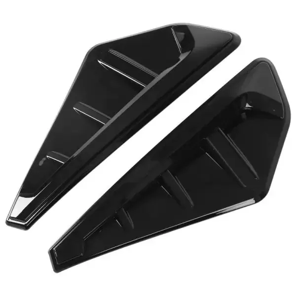 Side Fender Wing Vent Glossy Black CC-3125 Compatible With Bmw X5 G05 2019-2023