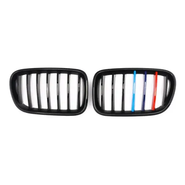 Front Bumper Show M3 M5 M Sports Grill Mtri Colour Single Line CC-3107 Compatible With Bmw X3 F25 2010-2014