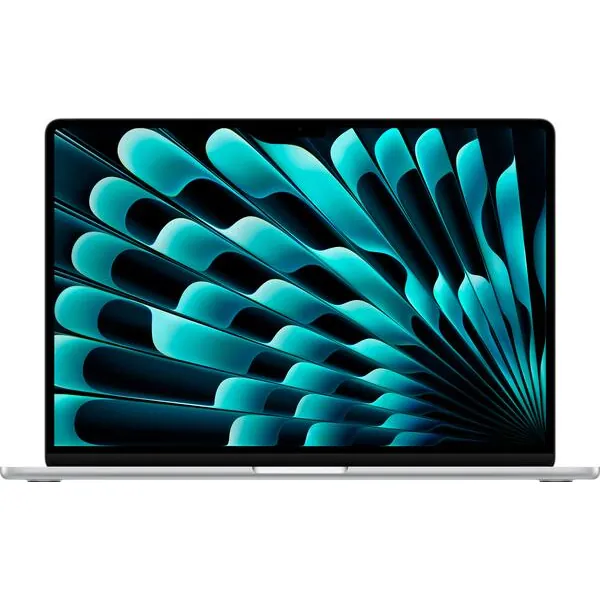 Apple - MacBook Air 15-inch Laptop - Apple M4 chip Built for Apple Intelligence - 16GB Memory - 256GB SSD - Silver