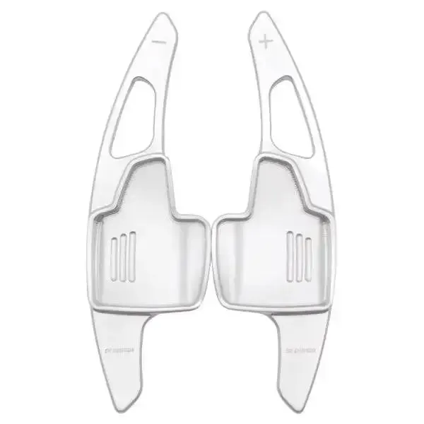 Paddle Shifter Silver Btbp-017 CC-2093 Compatible With Ford Ecosport 2018-2019 Focus 2015-2019 Kuga 2016-2019