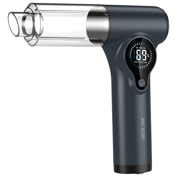 Green Lion Ignitor 12V Jump Starter | Blower | Vacuum | Power Bank - Gray