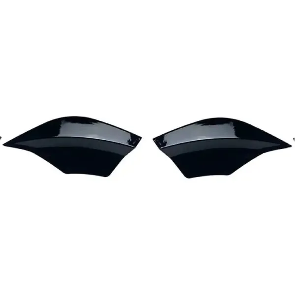 After Rear Side Bumper Lip Diffuser Side Splitter Skirt Glossy Black Zst-379 CC-3808 Compatible With Mercedes Benz A Class W176 2013-2018