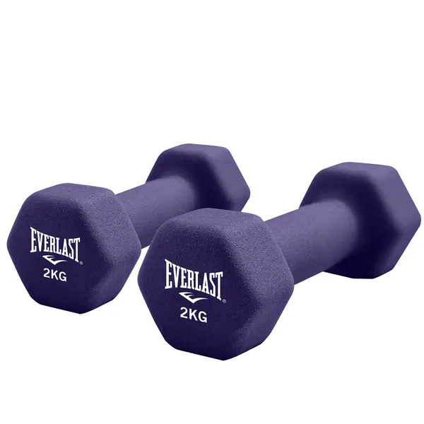 Everlast 2KG Neoprene Dumbbell Set