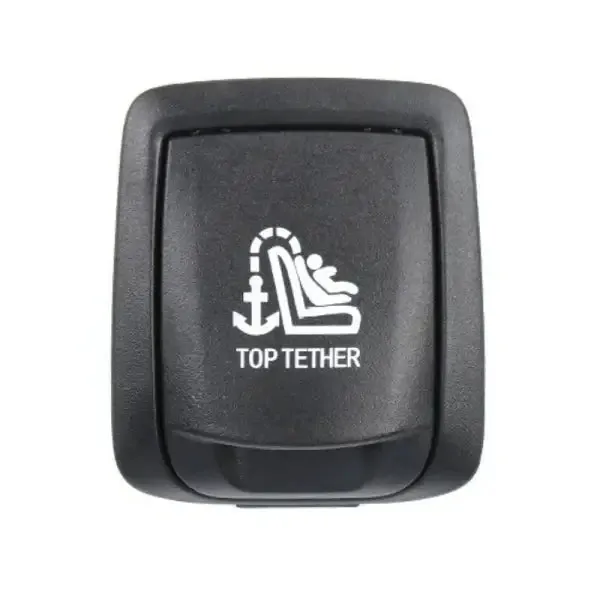 Rear Seat Child Seat Fixing Isofix Assembly Black 51467458431 CC-5705 Compatible With BMW 5 Series G30 G38 2018-2023