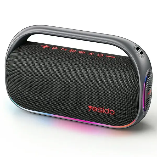 YESIDO YSW31 Wireless Speaker 3 EQ Modes Waterproof TWS Stereo Sound Bluetooth-compatible Subwoofer