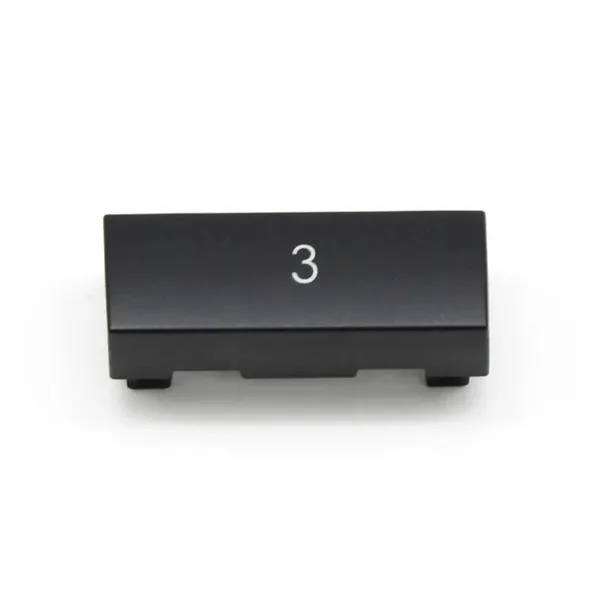 Dashbord Cd Player Digital Button Cover Trim NUMBER 3 BUTTON CC-6675 Compatible With BMW 5 Series F10 F07 GT F11 F18 2010-2017 6 Series F06 F12 F13 2012-2019 7 Series F01 F02 F04 2009-2016