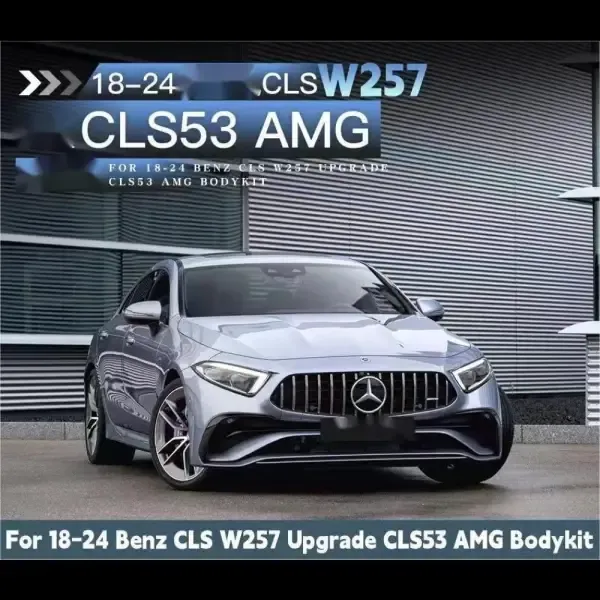 UPGRADE BODYKIT TO CLS53 AMG W257 C257 AMG Compatible With MERCEDES BENZ CLS W257 C257