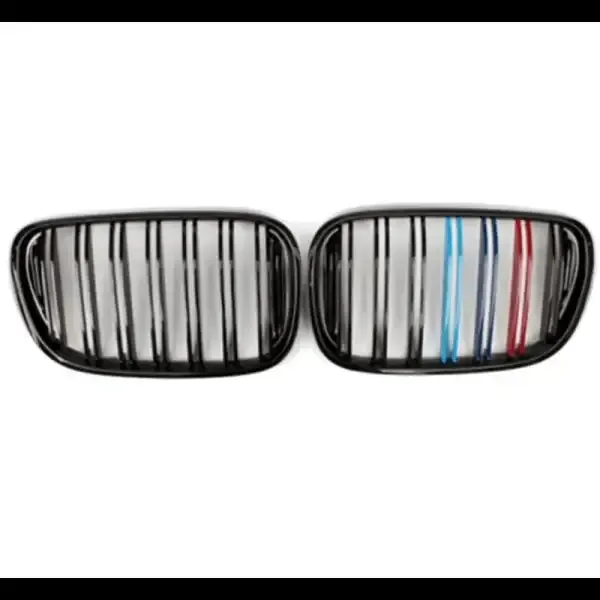 Front Bumper Grill Tri Color CC-1594 Compatible With Bmw 7 Series G12 2016-2021
