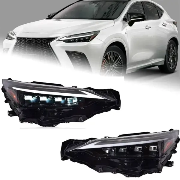 LED Headlight DRL Signal Compatible With Lexus NX NX200T NX300H NX200 NX300 2022-2023
