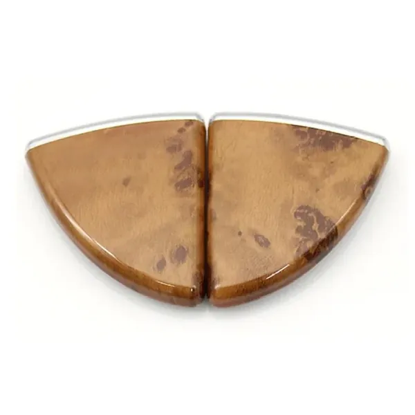 Center Console Lid Armrest Lock Latch Release Button Cover 2116801184 Light Walnut CC-9701 Compatible With Mercedes Benz E Class W211 2005-2008