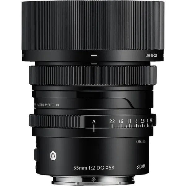 Sigma 35mm f/2 DG Contemporary Lens (Sony E, Black)