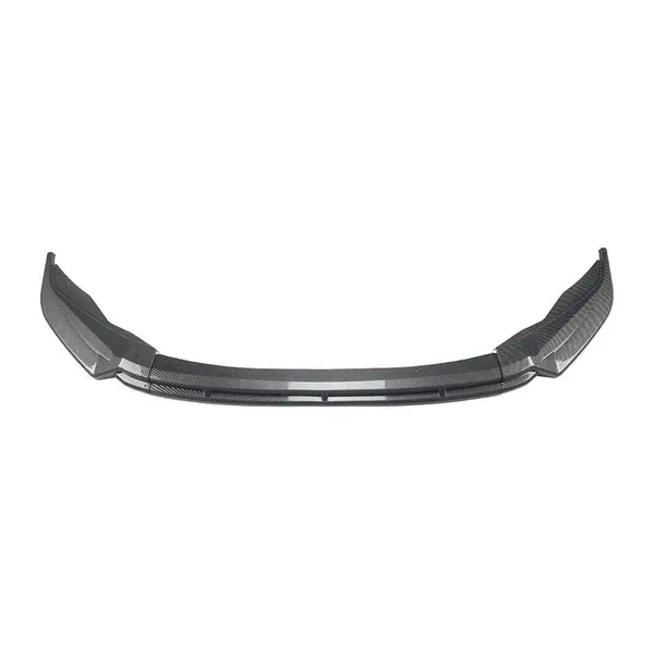 Front Bumper Lip Skirt Splitter Spoiler Zst-981 Carbon Fiber Look CC-7148 Compatible With Vw Volkswagen Tiguan R Line Mk2 2017-2020