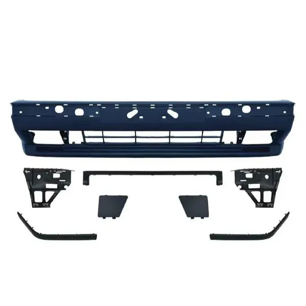 Front Bumper Upgrade Convert To M Sport M Tech Mt Bodykit Bumper E34-001 Gc CC-9178 Compatible With Bmw 5 Series E34 1988-1993