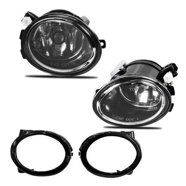 Front Bumper Fog Lamp Light M Sport Mt M3 M5 Bumper E46-004 Gc CC-9151 Compatible With Bmw 3 Series E46 1998-2004
