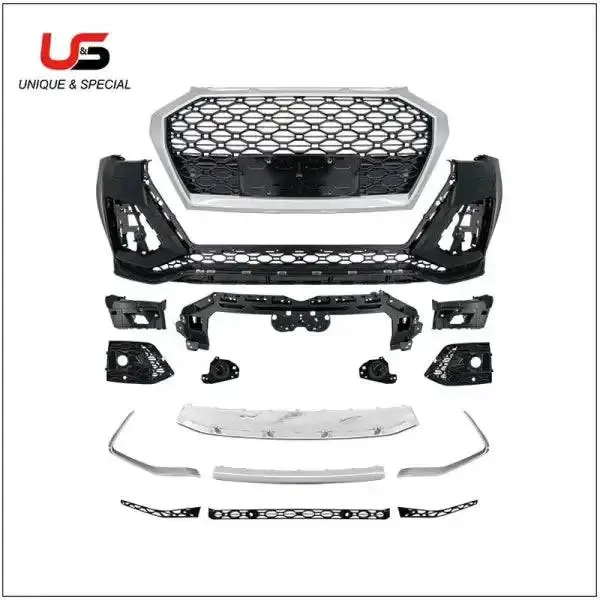 Upgrade RSQ5 Rear Bumper Diffuser Lip Rear Diffuser Spoiler Lip Compatible With Audi Q5 2021-2023
