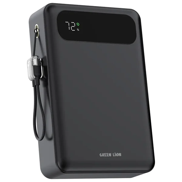 Green Lion Toledo 20000mAh Power Bank PD 20W - Black