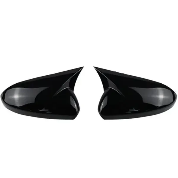 Side Mirror Cover Glossy Black Aerodynamic CC-2039 Compatible With Hyundai I20 2009-2012
