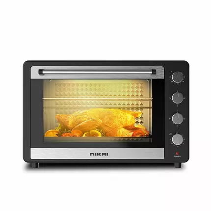 Nikai Oven 75L 2200W Oven, Rotisserie Function & 120 Minutes Timer With Stay On, Multiple Accessories, High-Efficiency Heating, Indicator Light - NT75RCZ