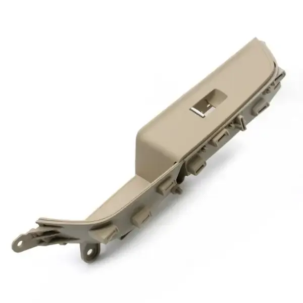 Upgraded Interior Door Pull Handle Panel Window Lifter Switch Cover Trim 51417466314 Light Beige Front Left CC-5238 Compatible With Bmw 6 Series Gt G32 2017-2022