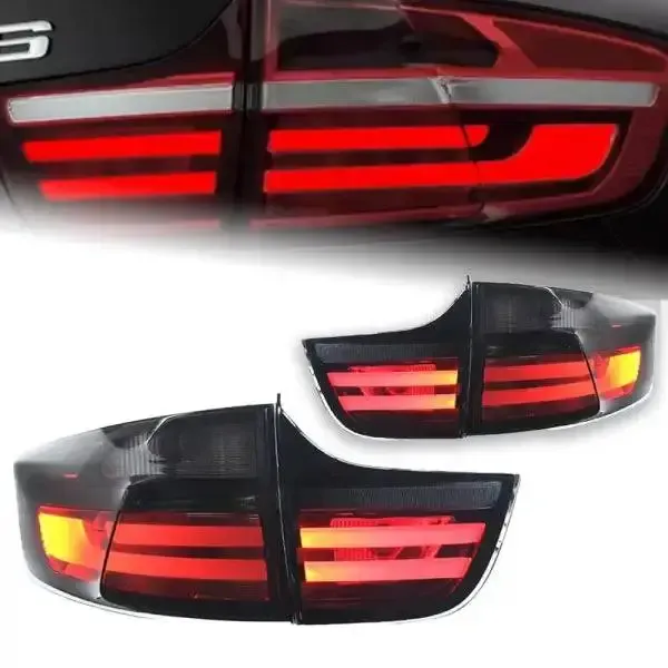 LED Tail Light Rear Fog Brake Turn Signal Compatible With BMW X6 E71 2008-2014