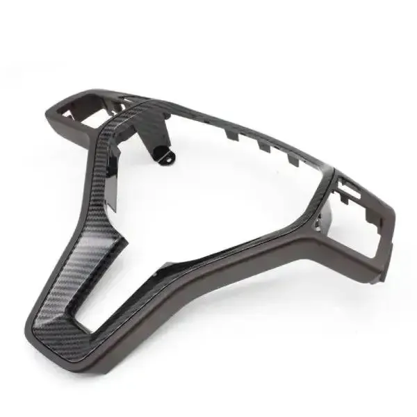 Steering Wheel Trim Cover Moka Carbon Fiber A09946401138490-1 CC-2683 Compatible With Mercedes C Class W204 A Class W176 B Class W246 E Class W212 Gla W156 Cls W218 Cla W117