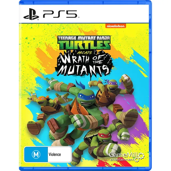 Teenage Mutant Ninja Turtles Arcade: Wrath of the Mutants PS5 Game
