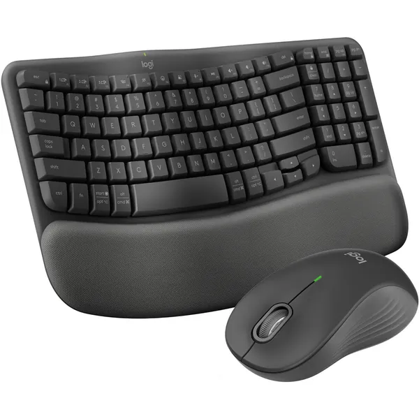 Logitech Wave Keys MK670 Wireless Keyboard and Mouse Combo (Graphite)