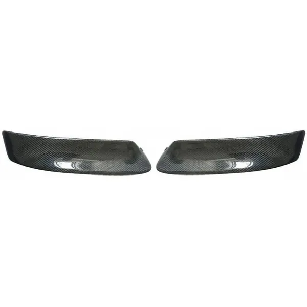 Front Bumper Splitter Skirts Trim Lip Real Carbon Fiber CC-8549 Compatible With Bmw 3 Series E46 1999-2005