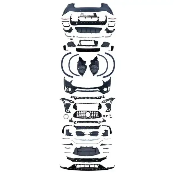 Upgrade Facelift Convert To Glc63 Amg Bodykit Bumper CC-5430 Compatible With Mercedes Benz Glc W254 X254 Lci 2024