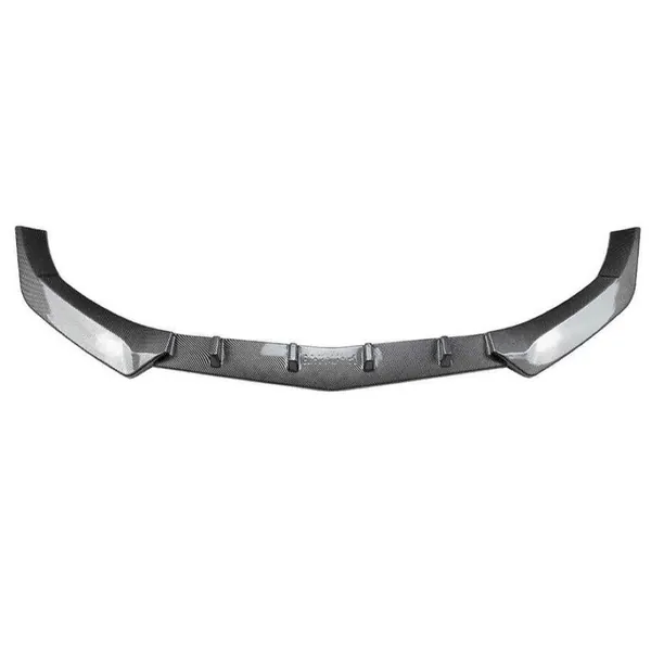 Front Bumper Lip Splitter Skirts Zst-1098 Cf Carbon Fiber Look CC-9269 Compatible With Mercedes Benz E Class W212 2012-2015 C207 Amg