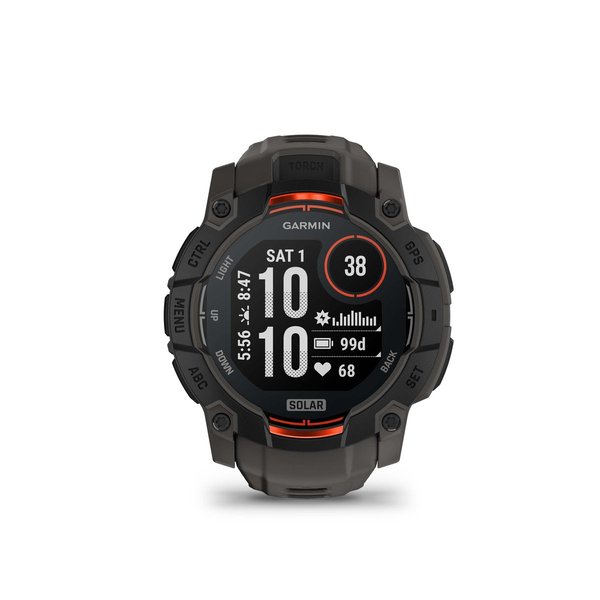 Garmin Instinct 3,50mm,Solar,Black Bezel with Charcoal Band
