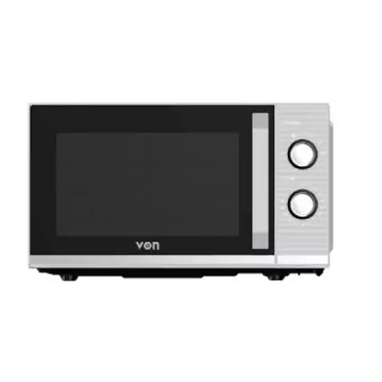 Von Mechanical Microwave Oven 20L, Silver Solo VAMS-22MGX
