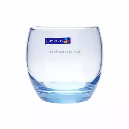 Luminarc Salto Solid Color Old Fashion Tumbler 6pcs 32cl/320ml Ice Blue J1584