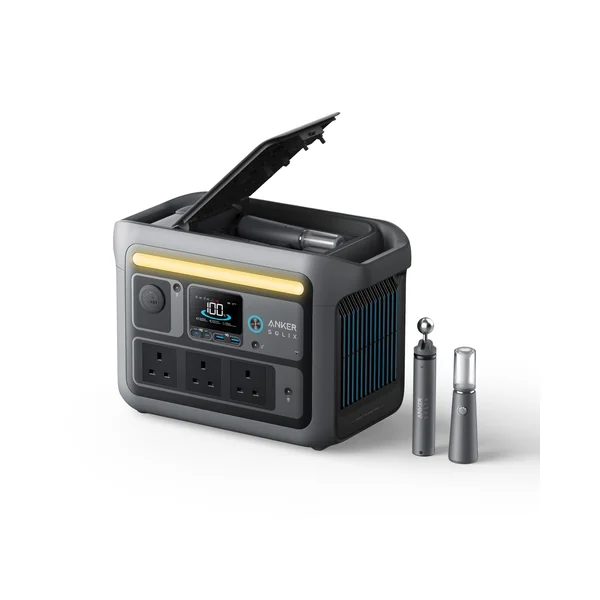 Anker SOLIX C800 Plus: 1200W Solar Generator, 768Wh LiFePO4