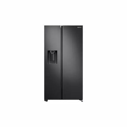 Samsung Refrigerator 635L with Sleek & Seamless Design, Side by Side, Digital Inverter, SpaceMax, Non-plumb Dispenser, Auto Ice Maker, Deodorizing Filter Black RS64R5311B4