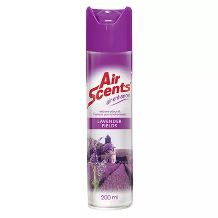 Shield-Home Air Scents Air Enhancer Aerosol 200ml Lavender Fields SH405
