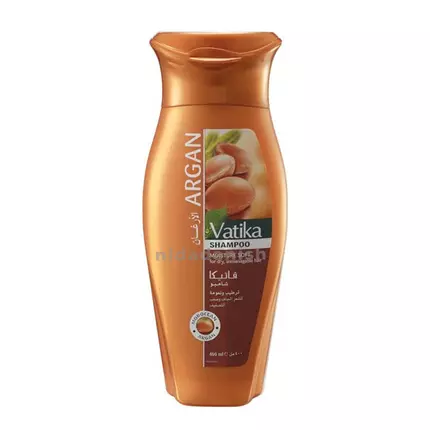 Vatika Shampoo Nourish and Rejuvenate, Strengthening & Moisturizing for Curly Hair, Damaged Hair, 400ml Argan