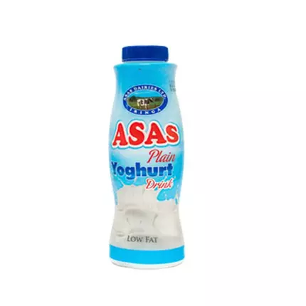 Asas Yoghurt Drink 400g Plain Pack of 3 (EX-E)