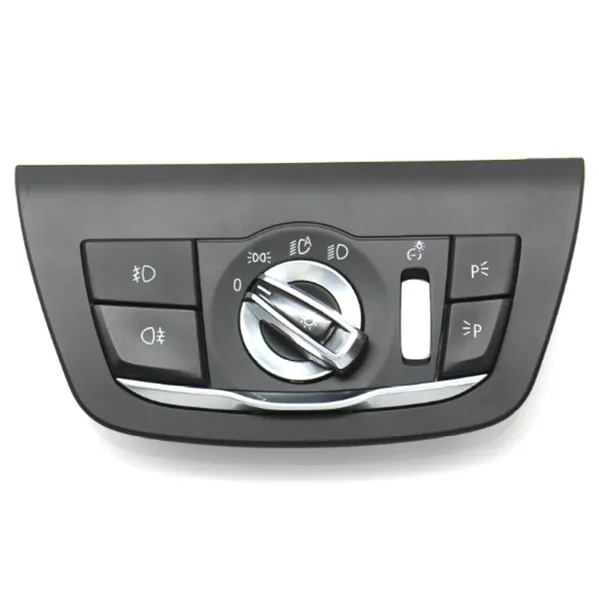 Headlamp Headlight Rotary Switch Knob Cover Fog Lamp Light Parking Night Vision Button Set 61319472970-d61319472965-c61319472970-q4 Model D CC-9418 Compatible With BMW X3 X4 G01 G02 2018-2022