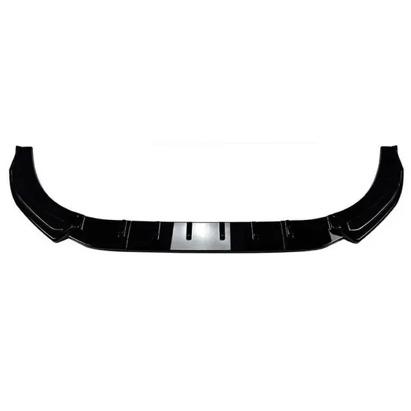 Front Bumper Lip Splitter Skirts Zst-1189 Gb Glossy Black CC-9266 Compatible With Volkswagen Vw Golf Mk8.5 Gti 2024+ Gti Rline