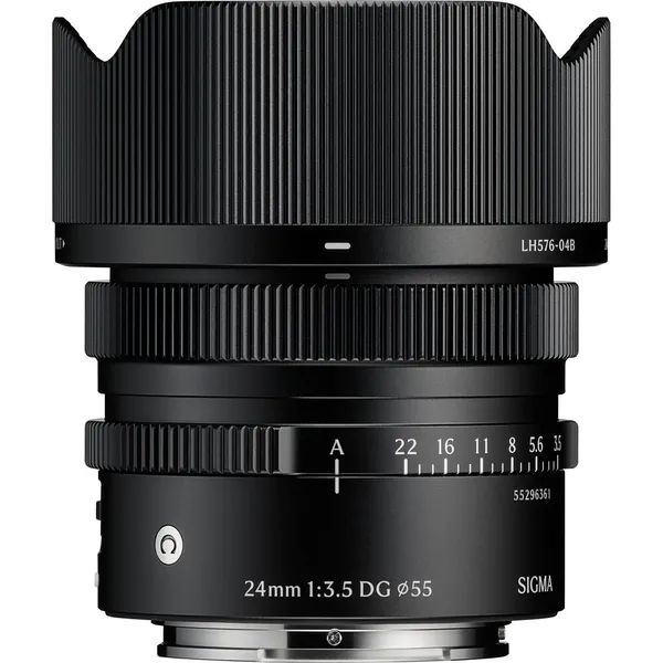 Sigma 24mm f/3.5 DG Contemporary Lens (Sony E, Black)