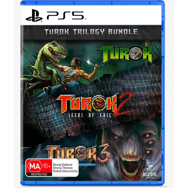 Turok Trilogy Bundle PS5 Game