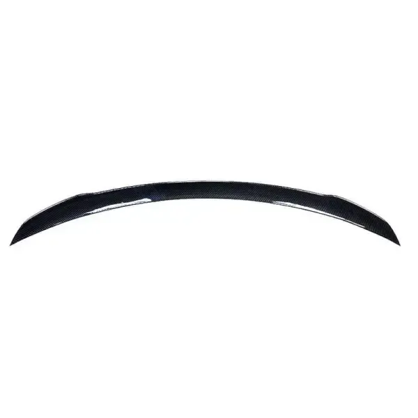 Rear Ducktail Trunk Wing Spoiler Amg A35s Style Zst-234 Carbon Fiber Look CC-3737 Compatible With Mercedes Benz A Class W177 2018+ Sedan