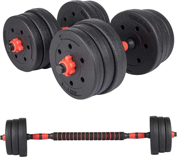 20Kg Barbell And Dumbbells Weight Set
