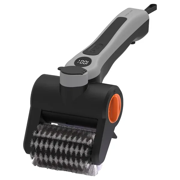 Green Lion Electric Grill Brush - Black
