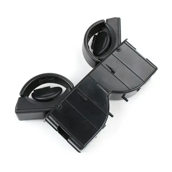 Rear Seat Armrest Water Drink Cup Holder Stand Black 981002139051 CC-5721 Compatible With Mercedes A B C E S Class W176 W246 W247 W205 W213 W222 W217 Glc W253 Gla W156 Cls W257 Gle Gls W167 Eqc W293