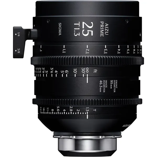 Sigma Aizu Prime 25mm T1.3 LF Cinema Lens (Sony E)