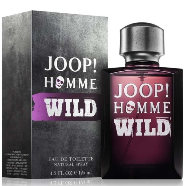 Joop Homme Wild Eau De Toilette For Men, 125 ml