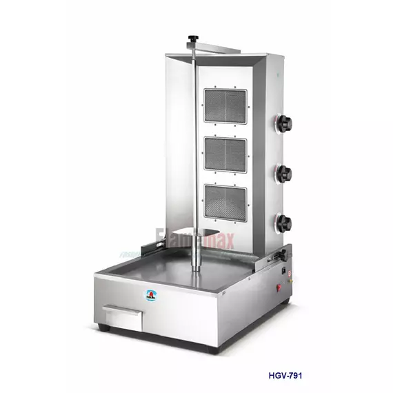 Nadstar8 Shawarma Gas Machine 3 Burner HGV-791